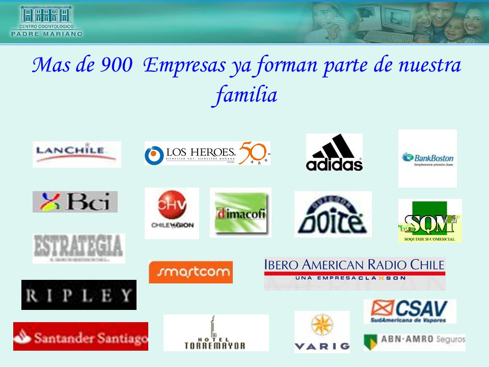 Mas de 900 Empresas ya forman parte de nuestra familia