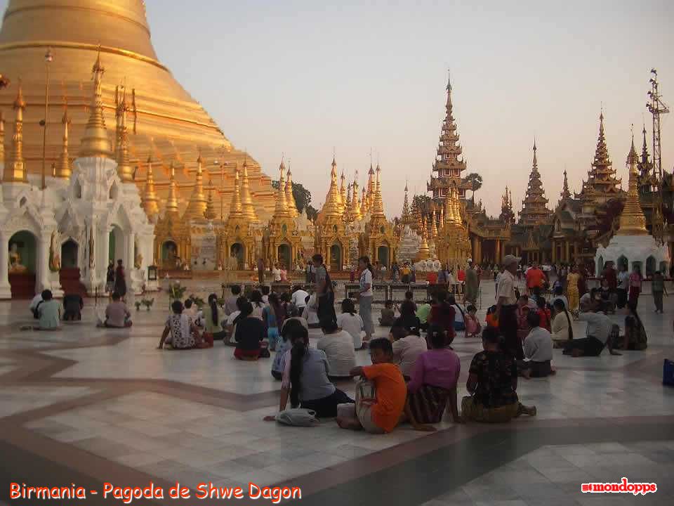 Birmania - Pagoda de Shwe Dagon