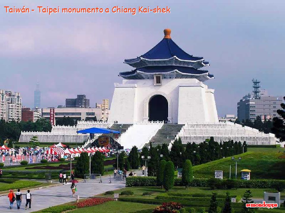 Taiwán - Taipei monumento a Chiang Kai-shek