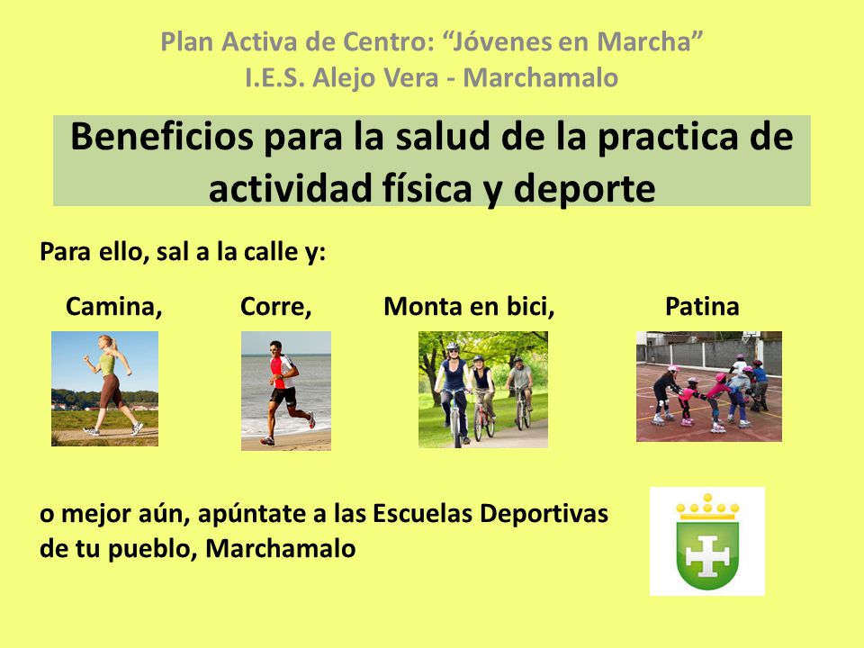 Beneficios para la salud de la practica de actividad física y deporte