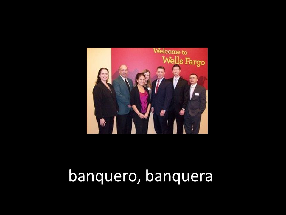 banquero, banquera