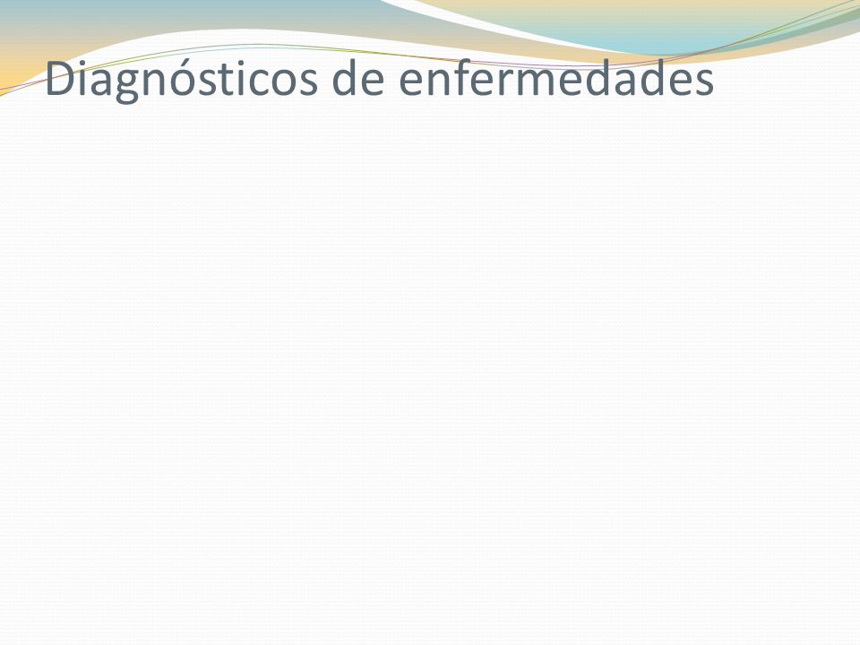 Diagnósticos de enfermedades