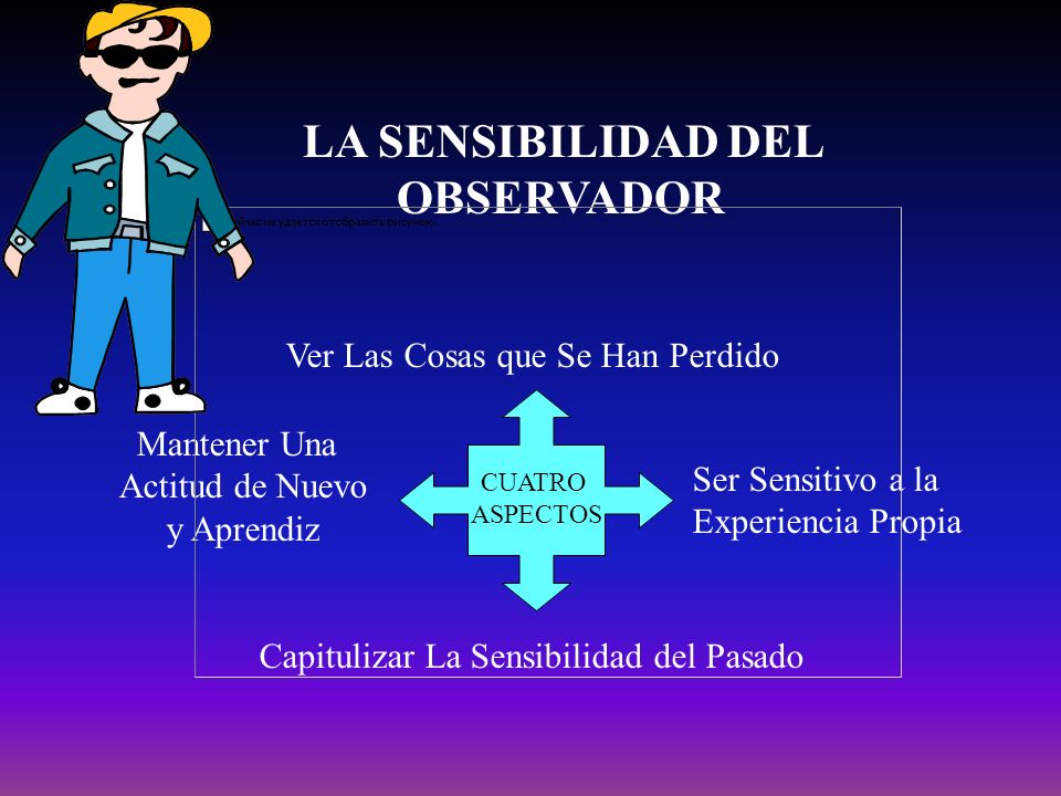 LA SENSIBILIDAD DEL OBSERVADOR Ver Las Cosas que Se Han Perdido