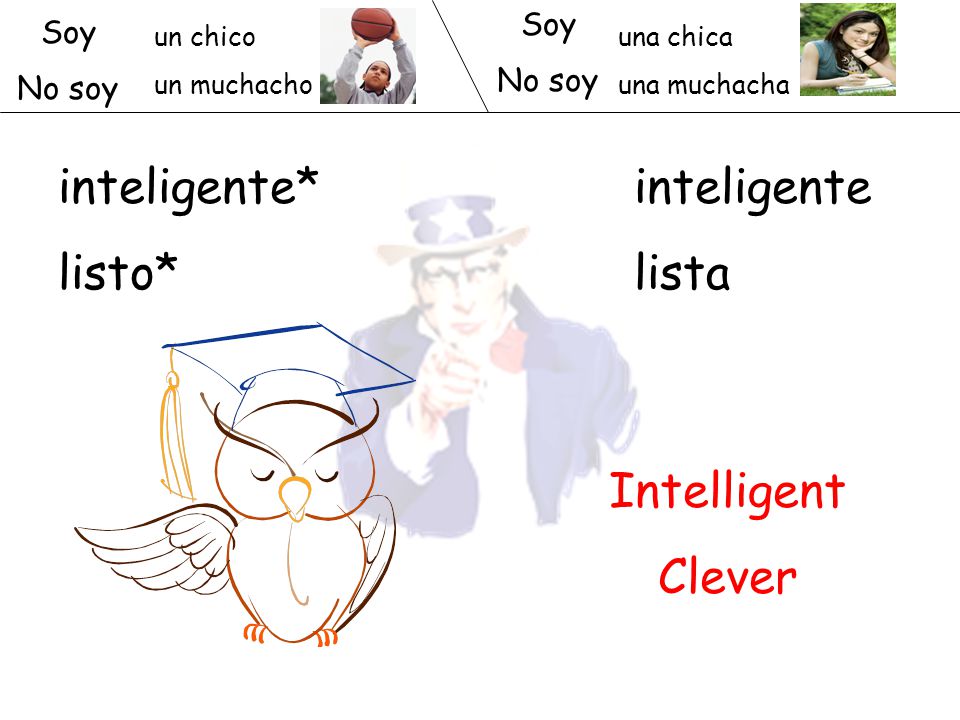 inteligente* listo* inteligente lista Intelligent Clever Soy Soy