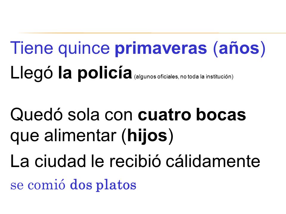 Tiene quince primaveras (años)