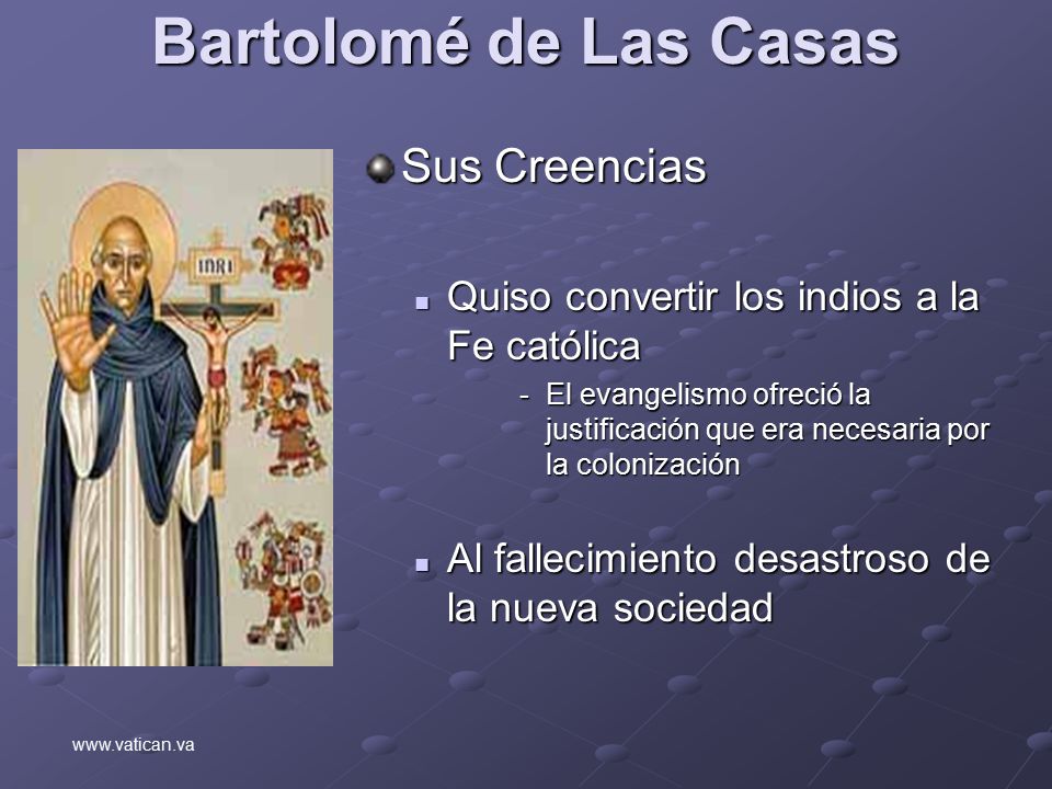 Bartolomé de Las Casas Sus Creencias