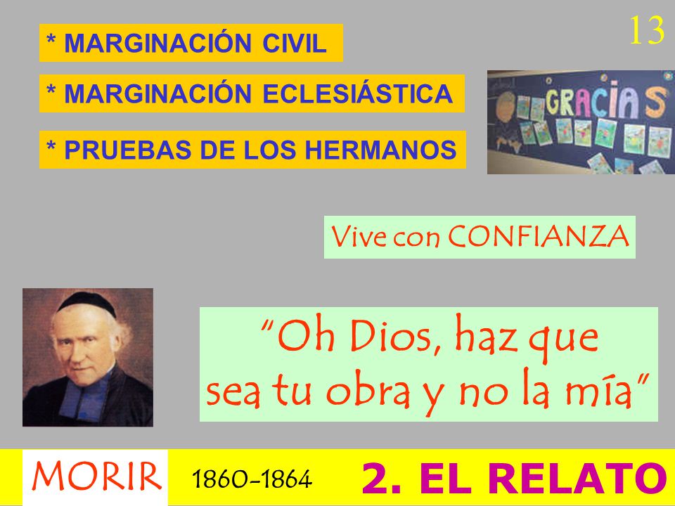 Oh Dios, haz que sea tu obra y no la mía