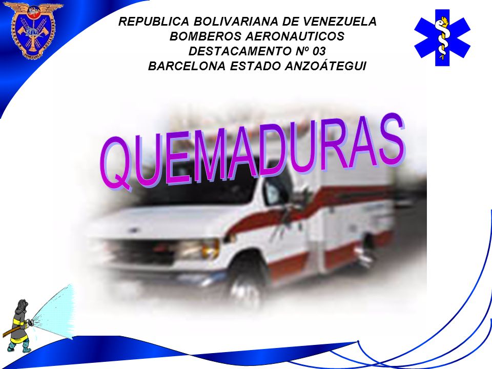 REPUBLICA BOLIVARIANA DE VENEZUELA BOMBEROS AERONAUTICOS DESTACAMENTO Nº 03 BARCELONA ESTADO ANZOÁTEGUI
