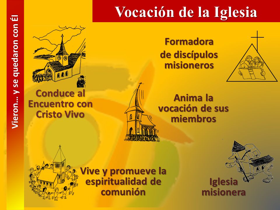 Vocación de la Iglesia Formadora de discípulos misioneros