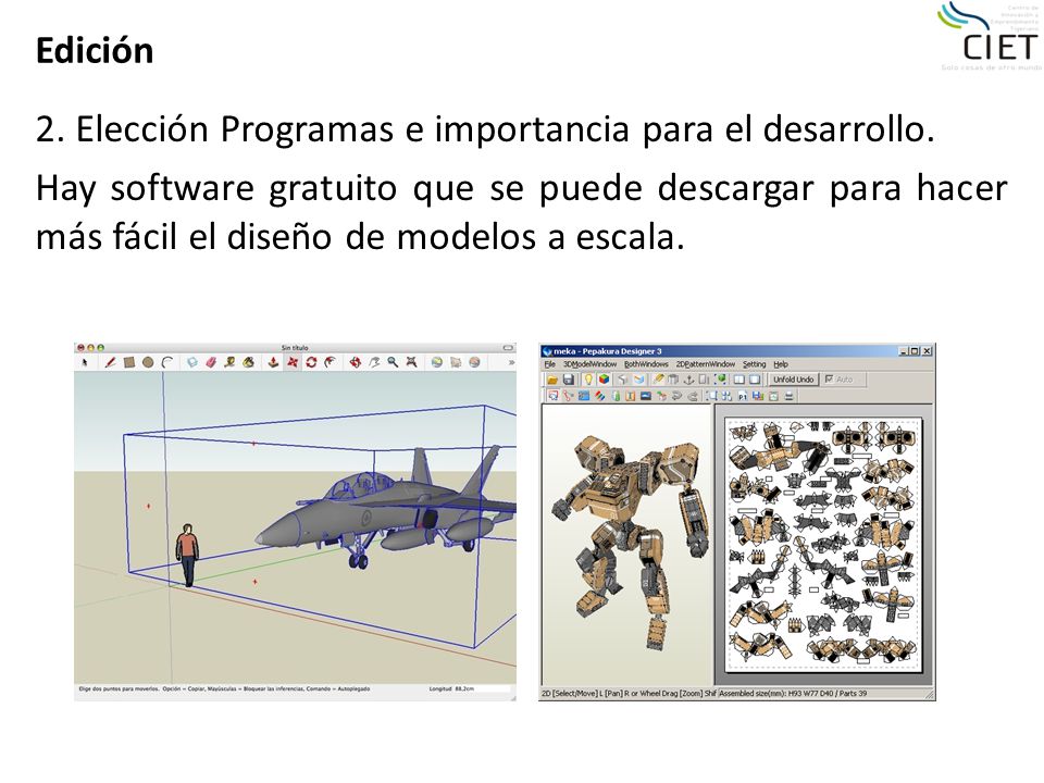 Edición 2. Elección Programas e importancia para el desarrollo.