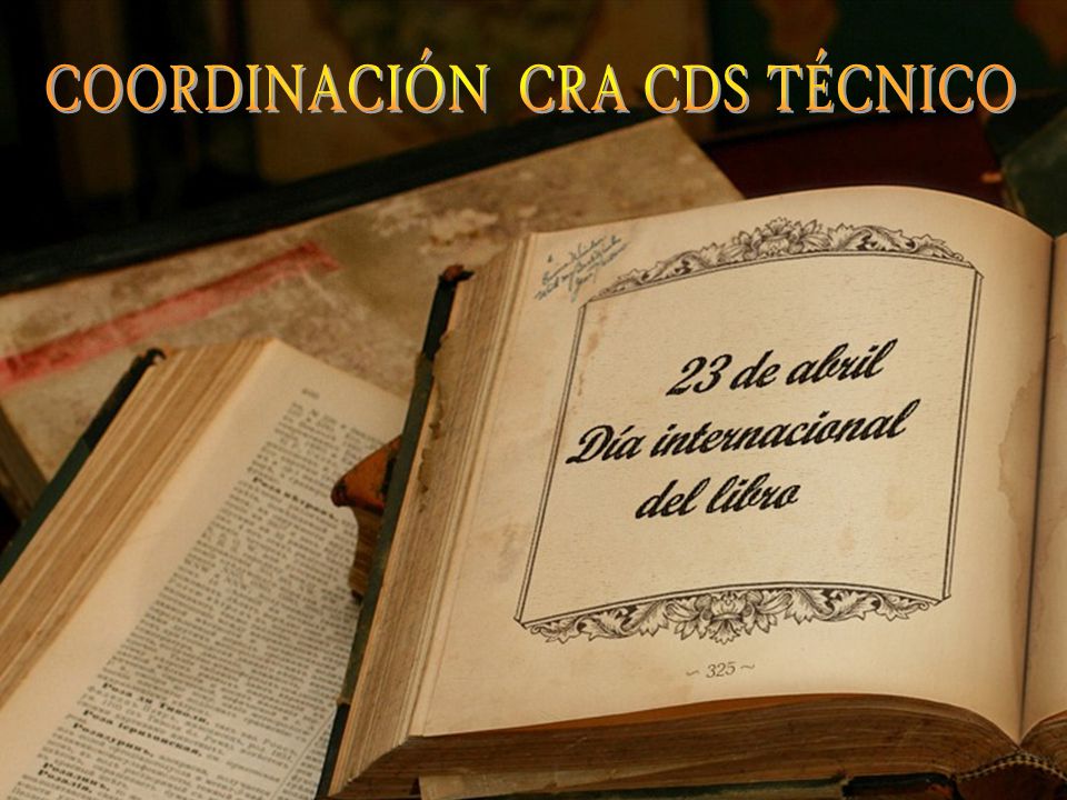 COORDINACIÓN CRA CDS TÉCNICO