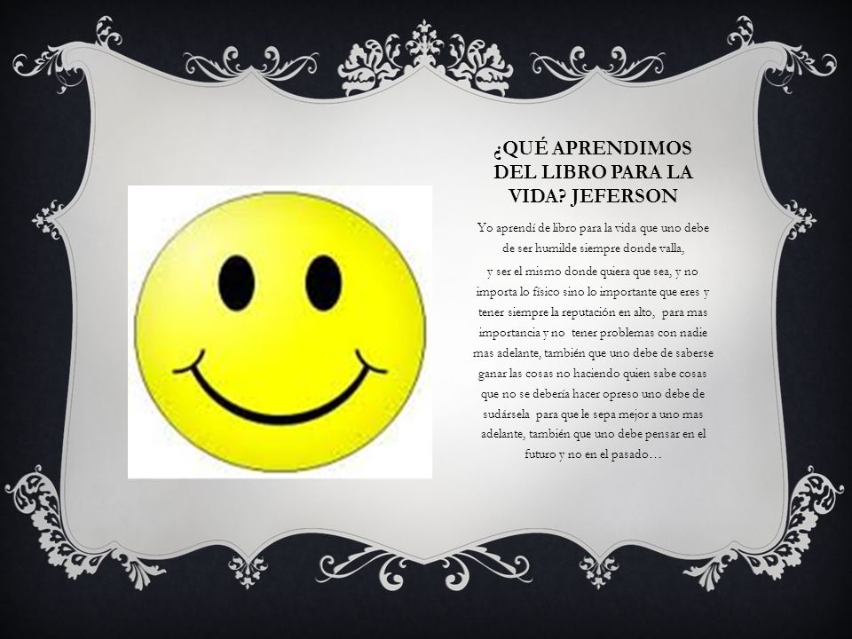 ¿Qué aprendimos del libro para la vida Jeferson