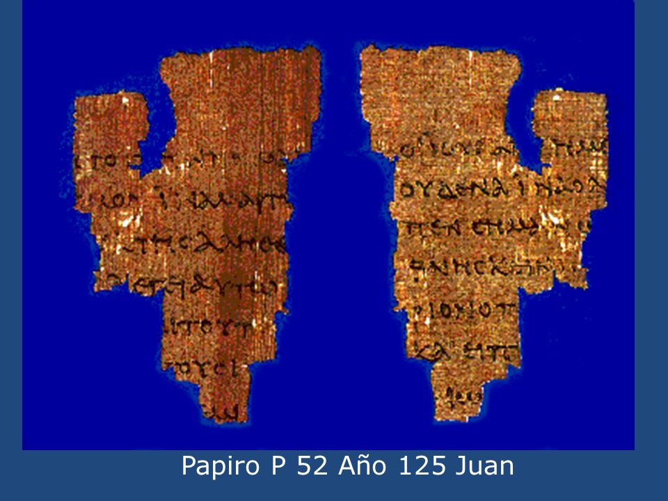 Es el papiro que comúnmente se reconoce como el más antiguo