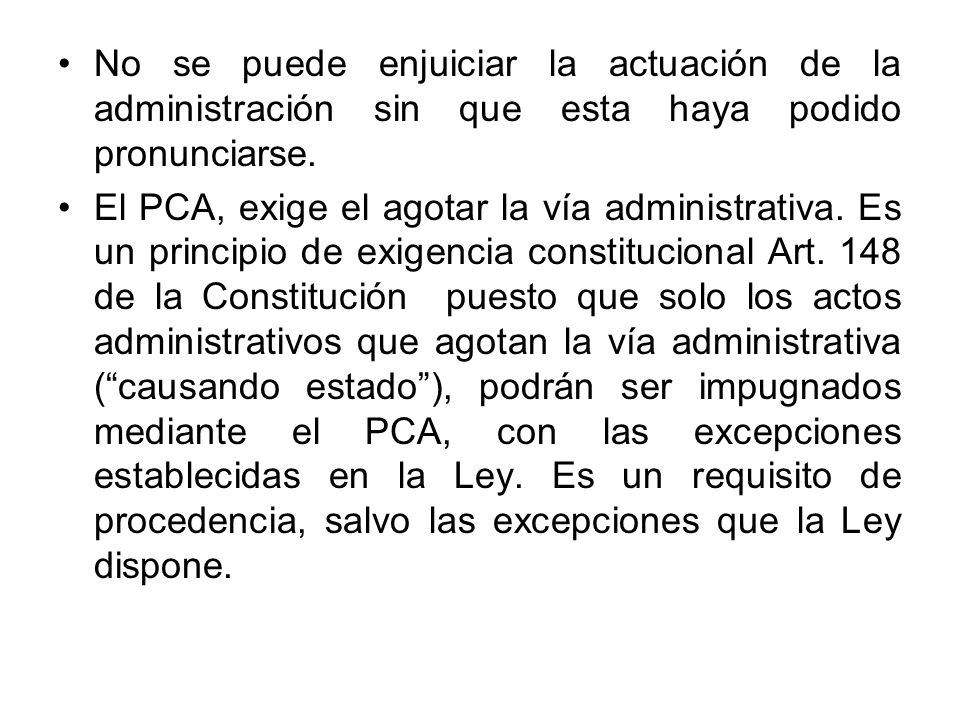 No se puede enjuiciar la actuación de la administración sin que esta haya podido pronunciarse.