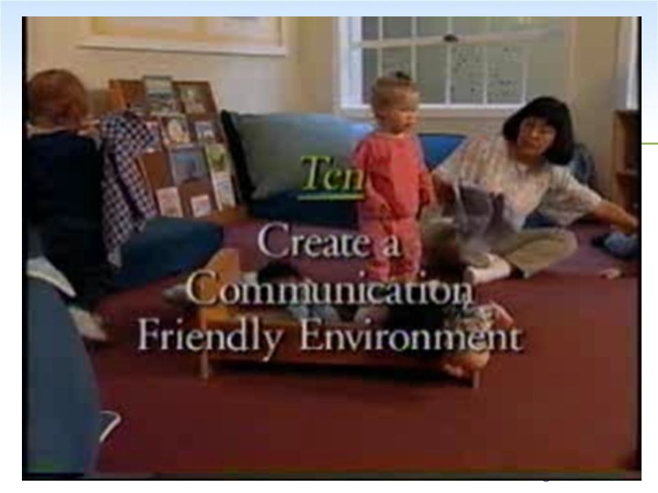 Let participants know this video clip is from PITC Early Messages video
