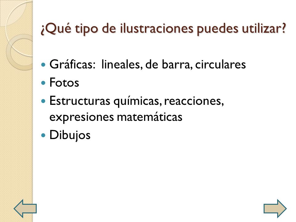 ¿Qué tipo de ilustraciones puedes utilizar
