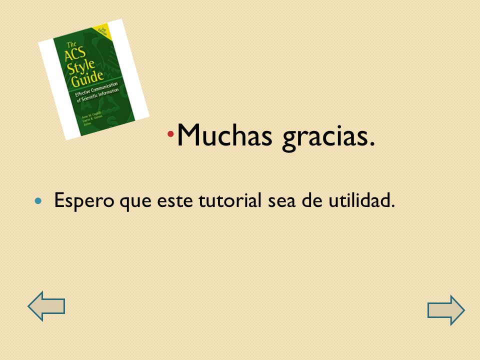Muchas gracias. Espero que este tutorial sea de utilidad.