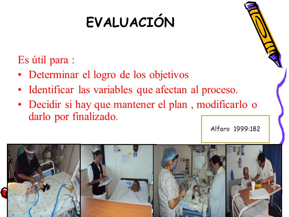 EVALUACIÓN Es útil para : Determinar el logro de los objetivos