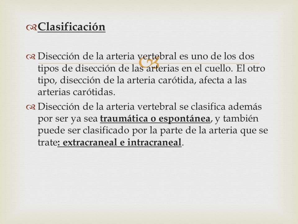 Clasificación