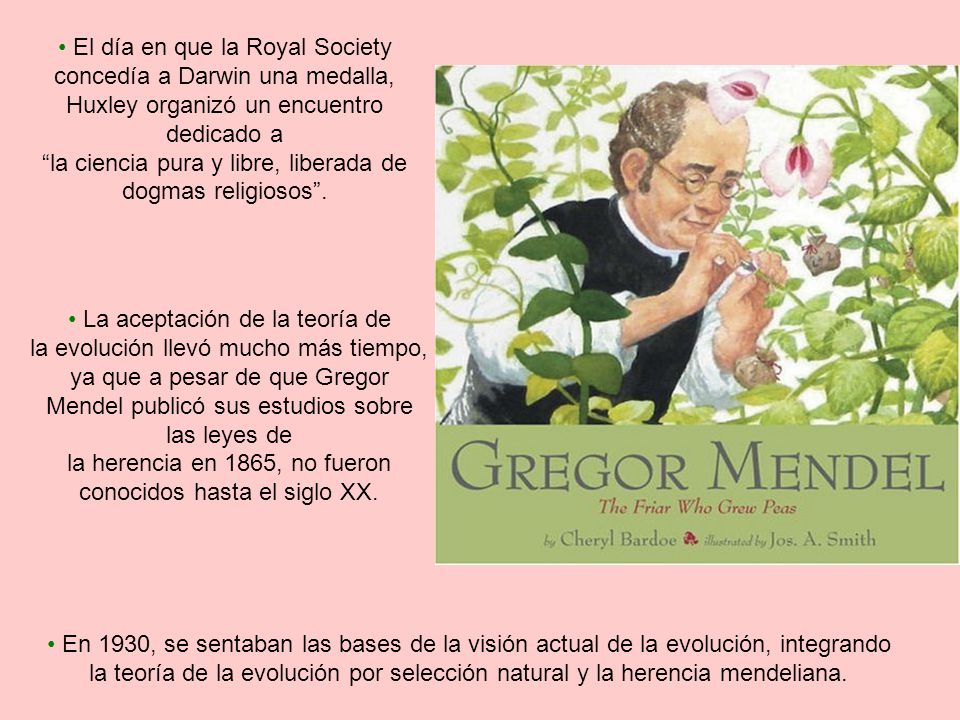 El día en que la Royal Society concedía a Darwin una medalla, Huxley organizó un encuentro dedicado a la ciencia pura y libre, liberada de dogmas religiosos .