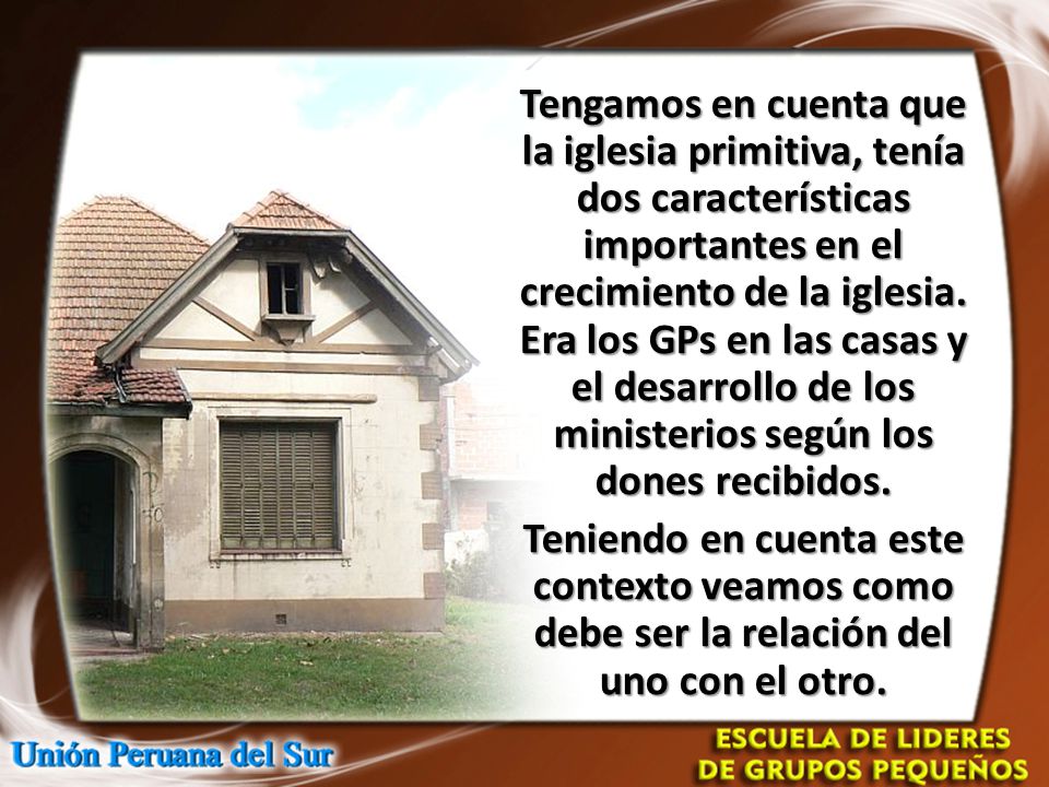 Tengamos en cuenta que la iglesia primitiva, tenía dos características importantes en el crecimiento de la iglesia.