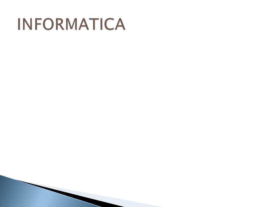 INFORMATICA