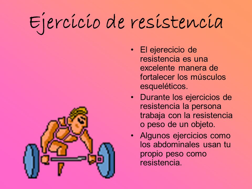 Ejercicio de resistencia