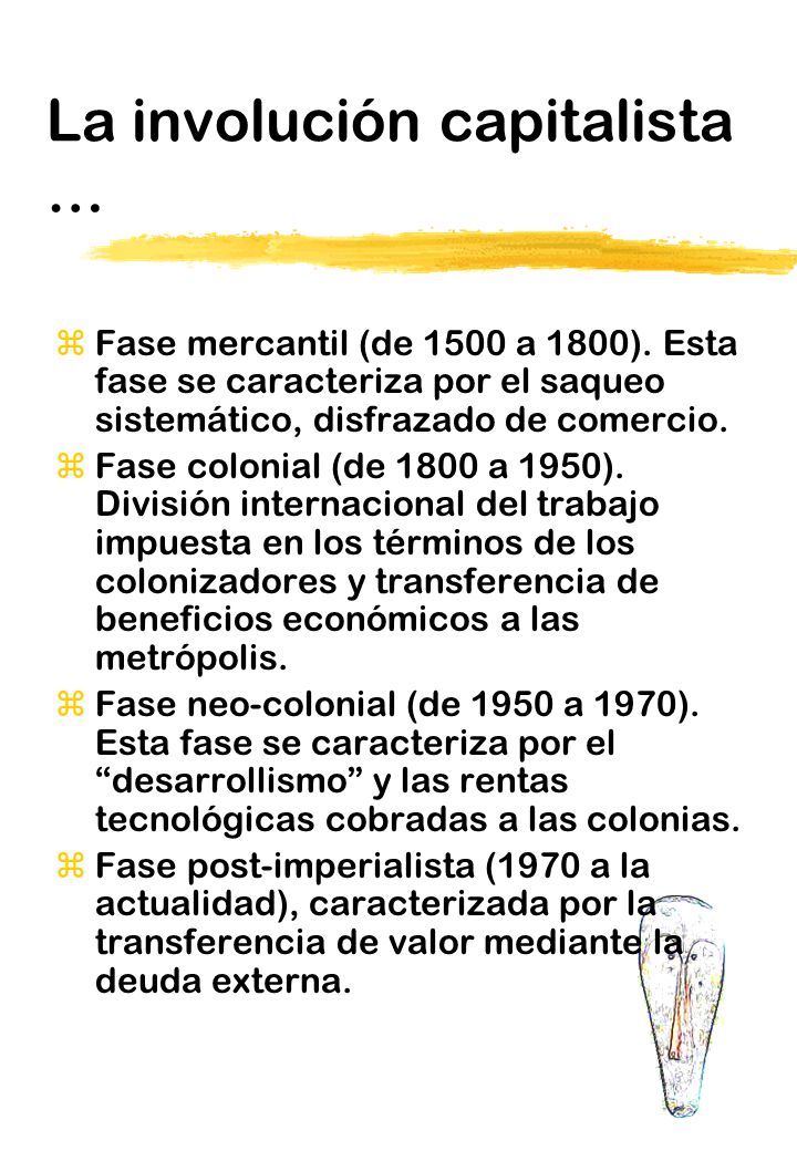 La involución capitalista …
