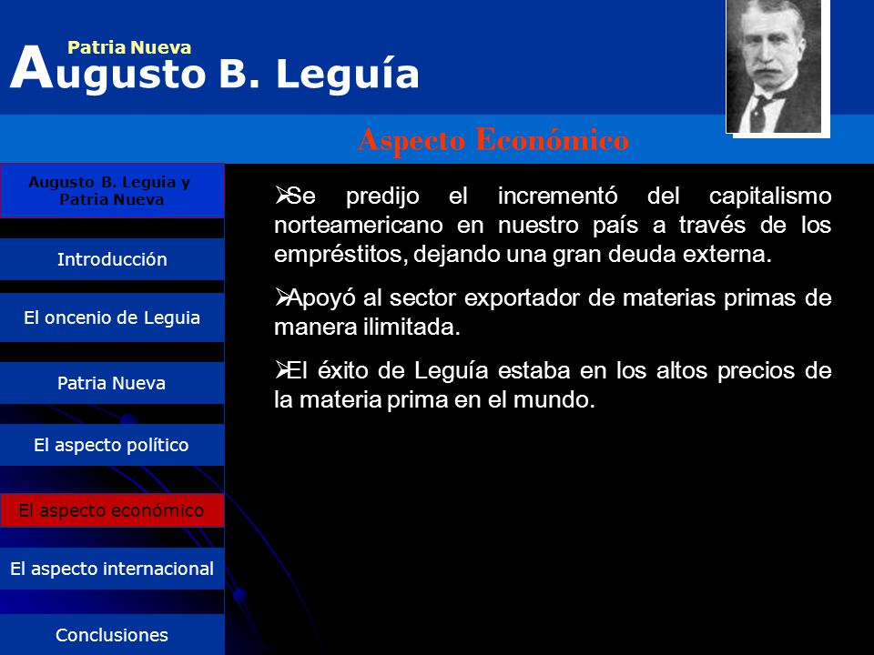 El aspecto internacional