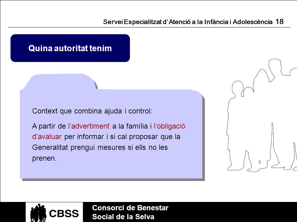 Quina autoritat tenim Context que combina ajuda i control: