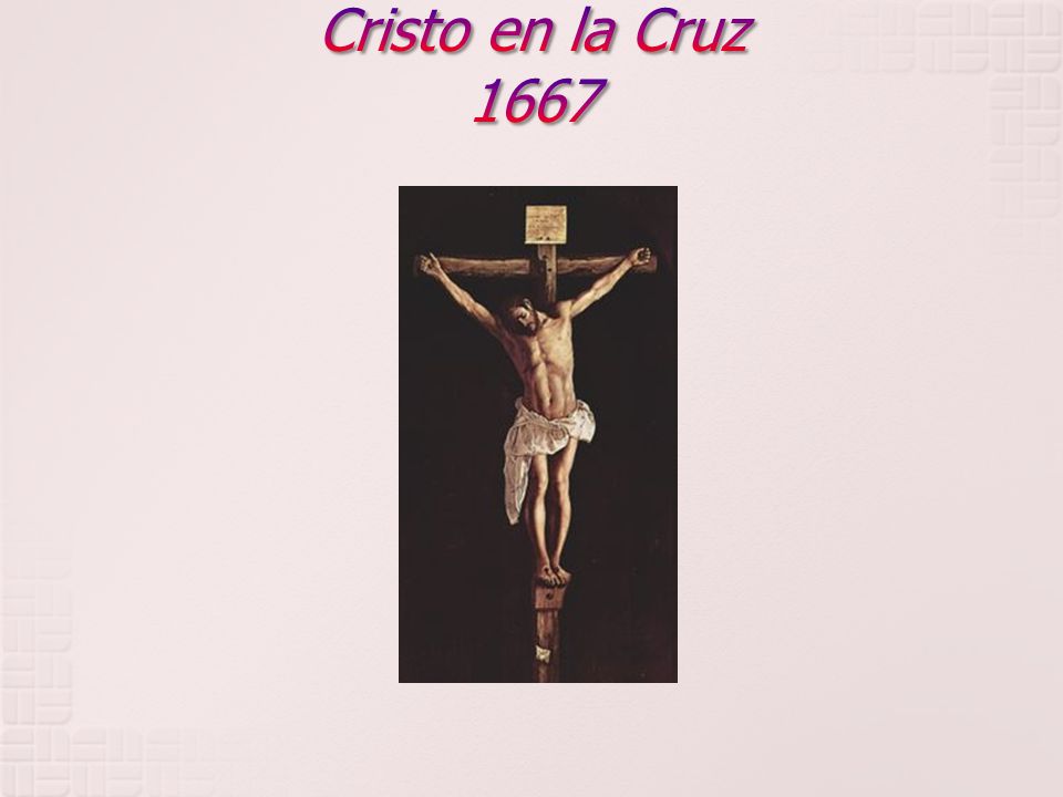 Cristo en la Cruz 1667