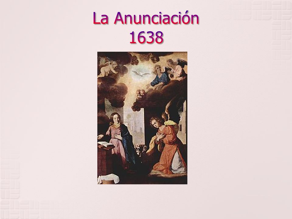 La Anunciación 1638