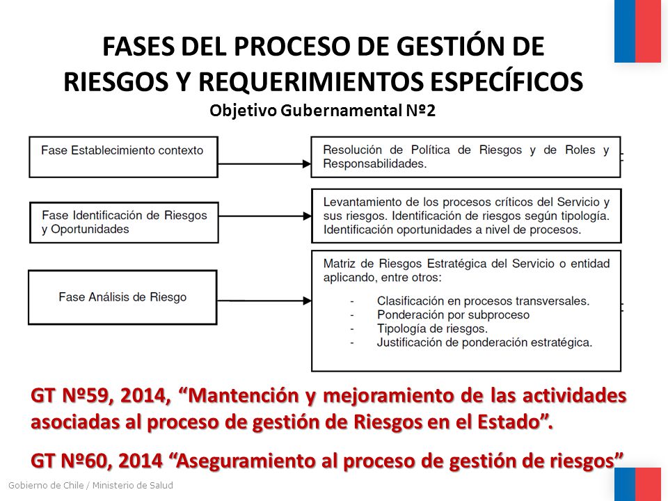 FASES DEL PROCESO DE GESTIÓN DE RIESGOS Y REQUERIMIENTOS ESPECÍFICOS