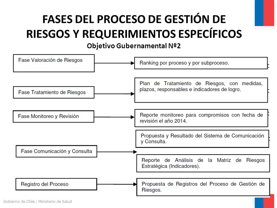 FASES DEL PROCESO DE GESTIÓN DE RIESGOS Y REQUERIMIENTOS ESPECÍFICOS
