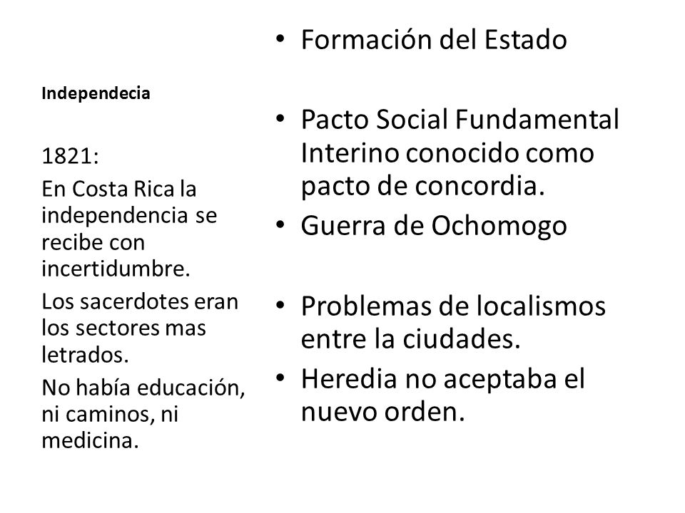 Pacto Social Fundamental Interino conocido como pacto de concordia.