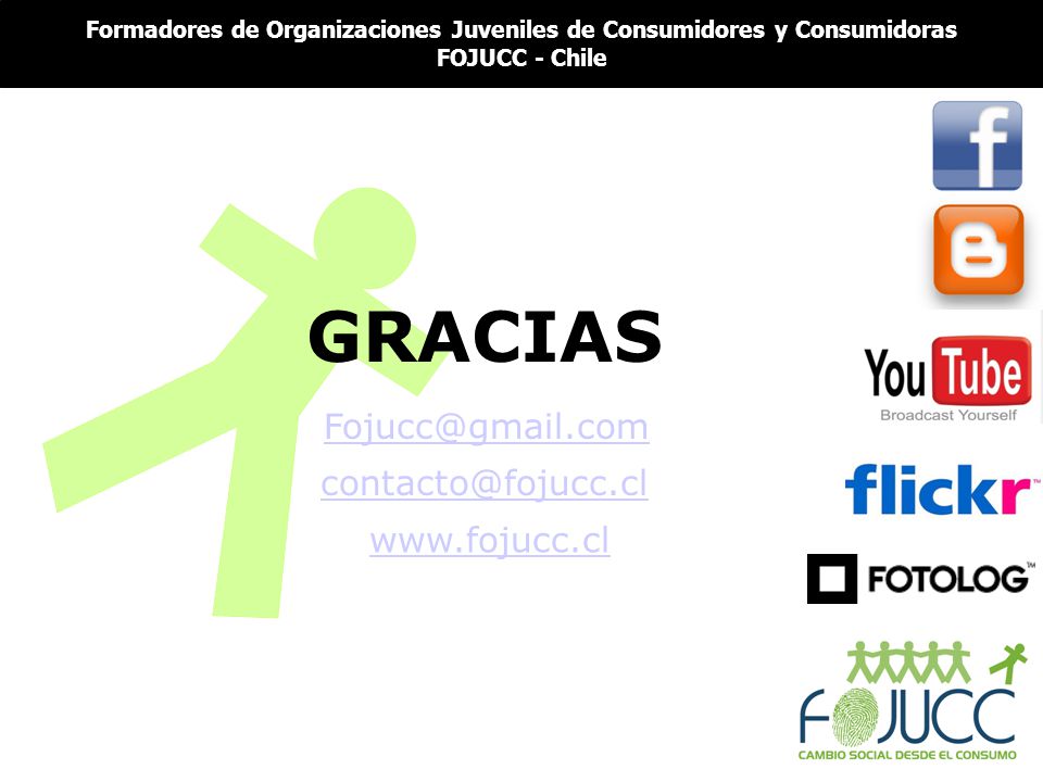 Formadores de Organizaciones Juveniles de Consumidores y Consumidoras