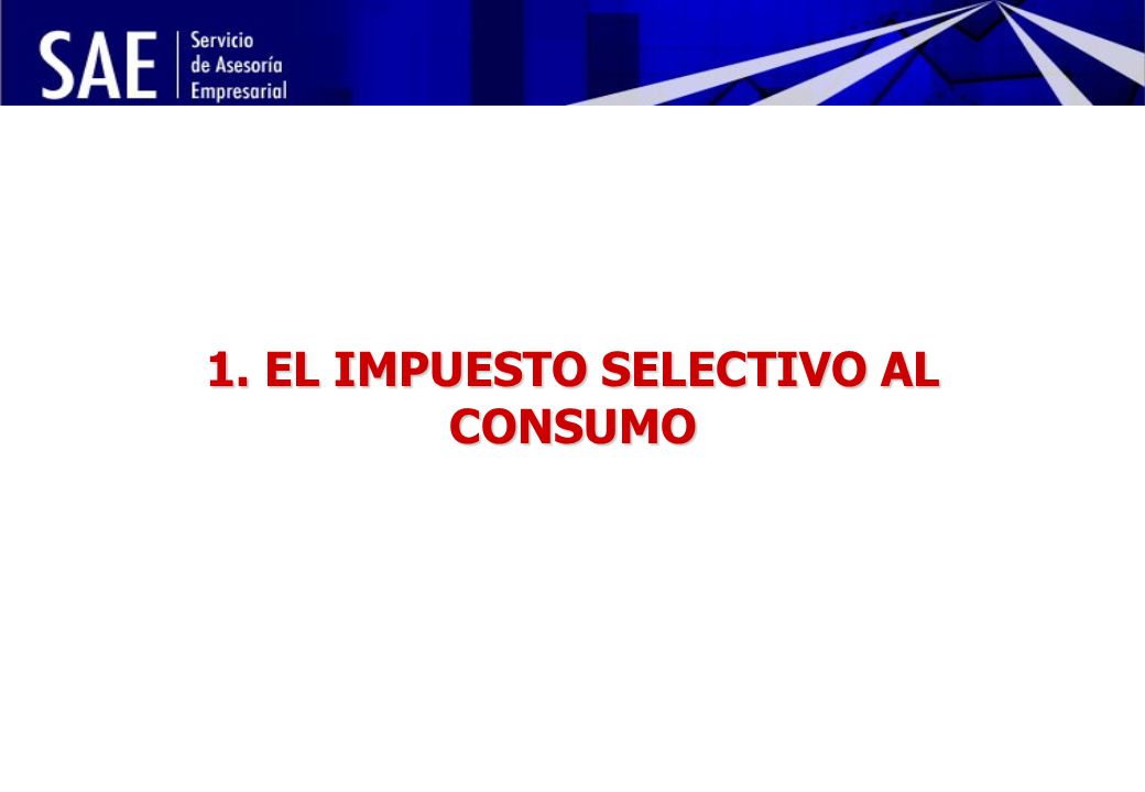 Las tasas del ISC Sobre el valor de venta:
