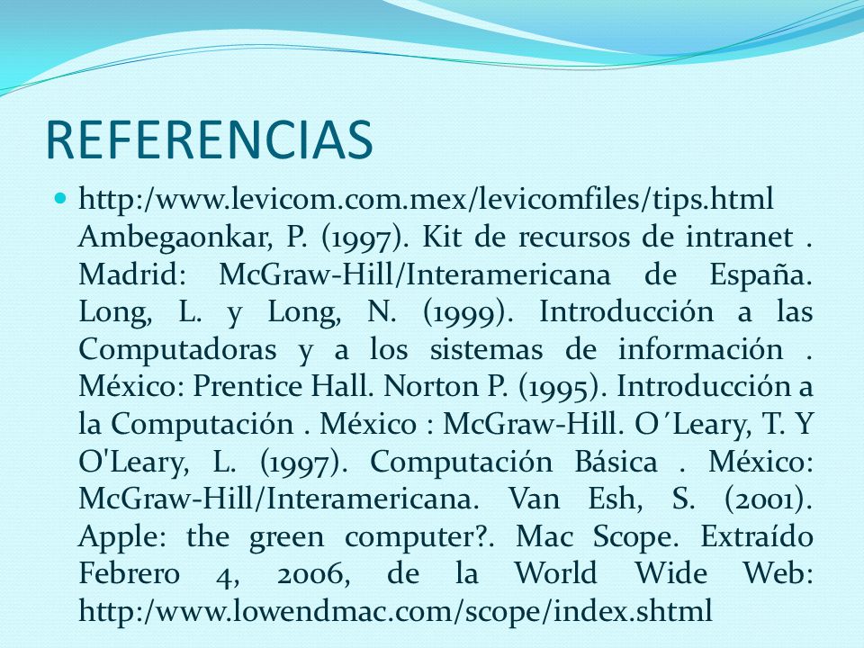 REFERENCIAS