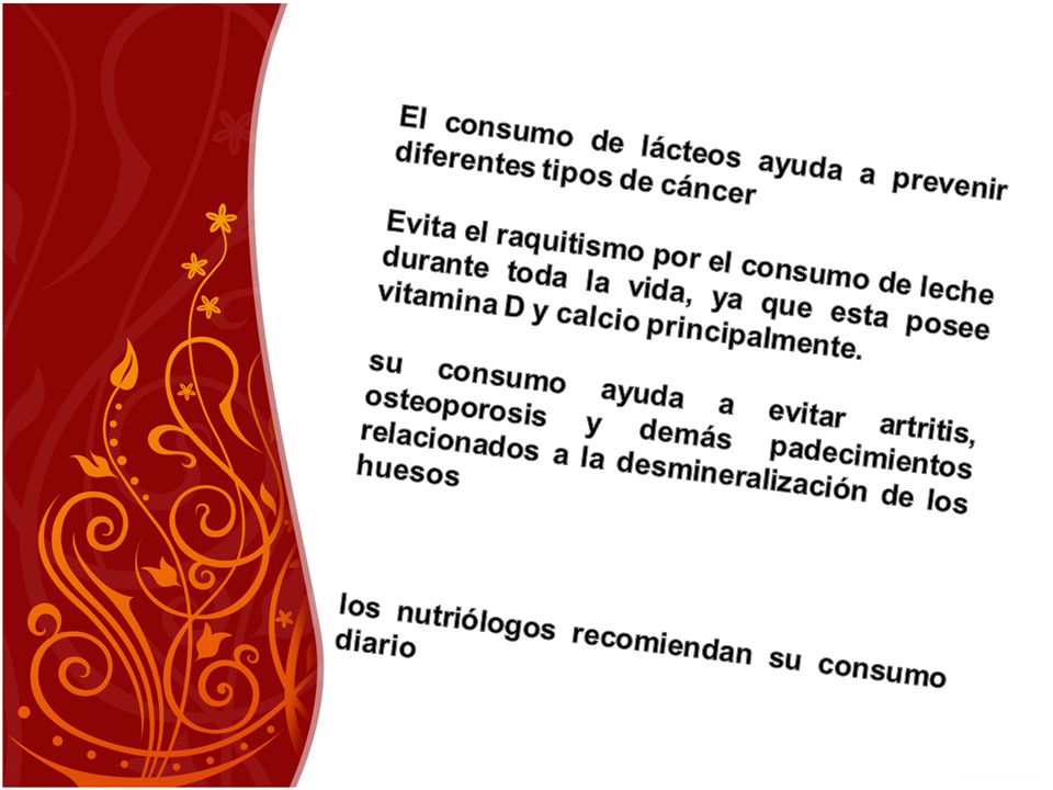 El consumo de lácteos ayuda a prevenir diferentes tipos de cáncer