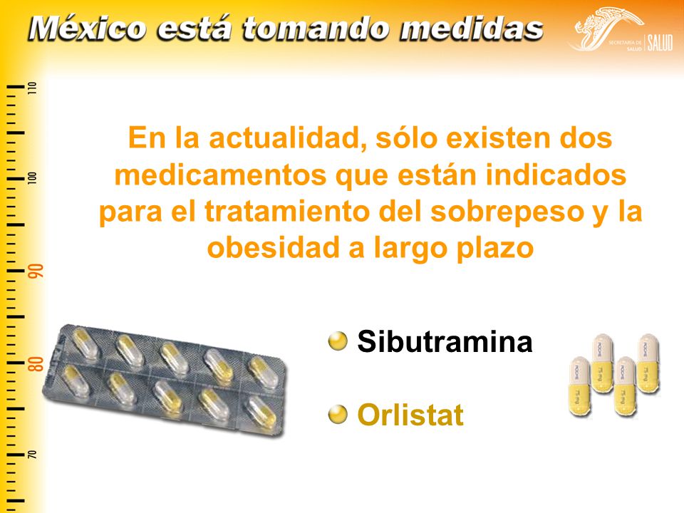 En la actualidad, sólo existen dos medicamentos que están indicados para el tratamiento del sobrepeso y la obesidad a largo plazo
