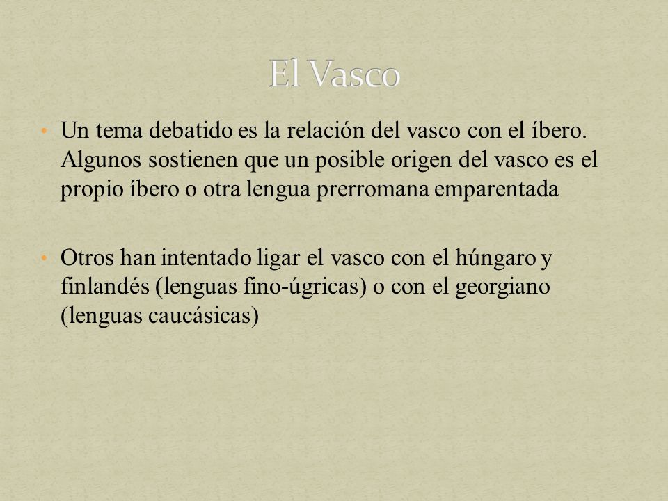El Vasco