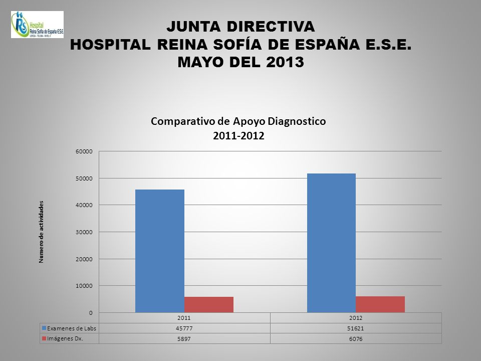 JUNTA DIRECTIVA HOSPITAL REINA SOFÍA DE ESPAÑA E.S.E. MAYO DEL 2013