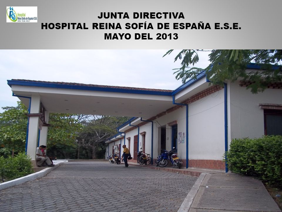JUNTA DIRECTIVA HOSPITAL REINA SOFÍA DE ESPAÑA E.S.E. MAYO DEL 2013