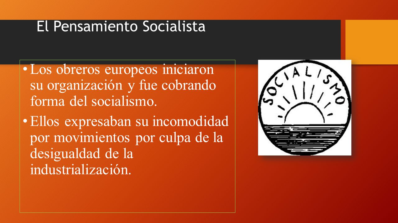 El Pensamiento Socialista