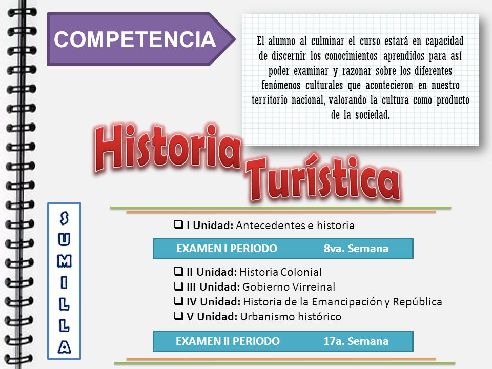 EXAMEN I PERIODO 8va. Semana EXAMEN II PERIODO 17a. Semana
