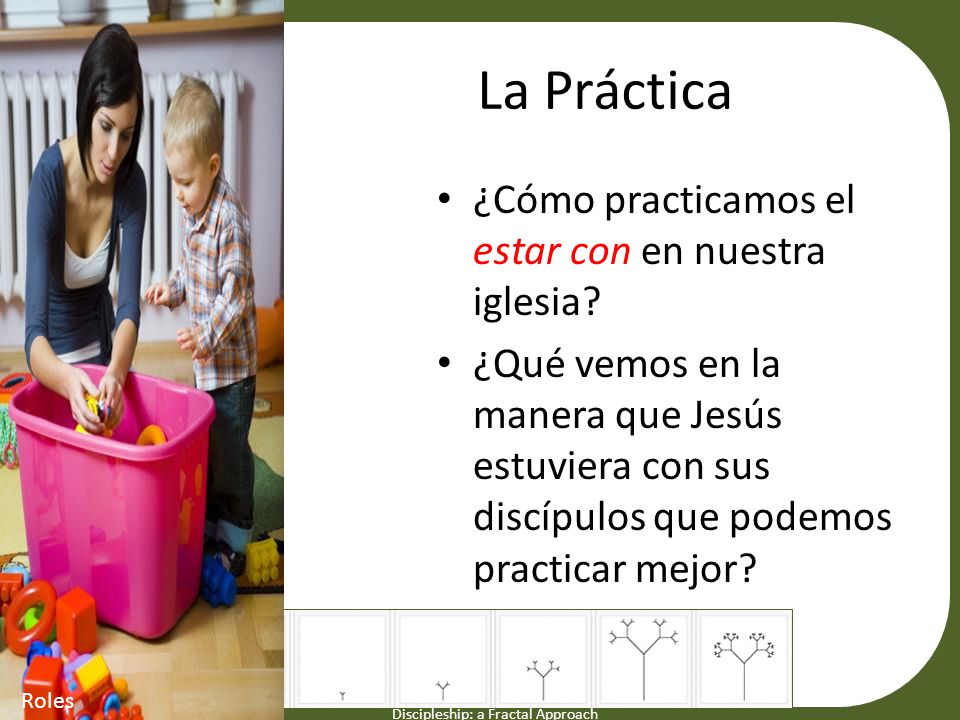 La Práctica ¿Cómo practicamos el estar con en nuestra iglesia