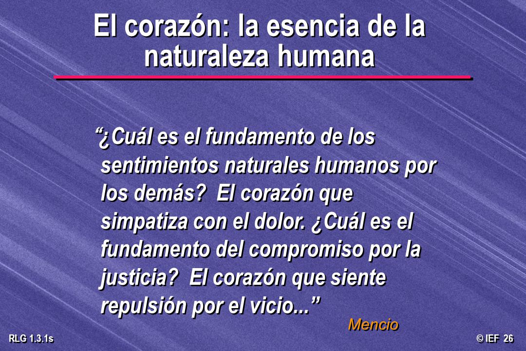 El corazón: la esencia de la naturaleza humana