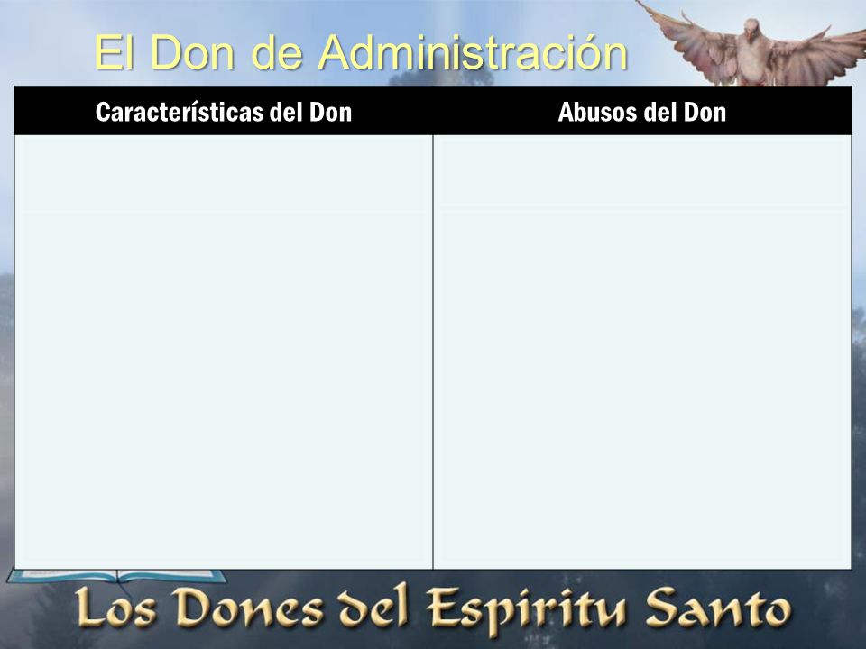 El Don de Administración
