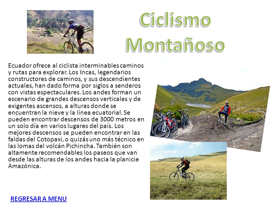 Ciclismo Montañoso