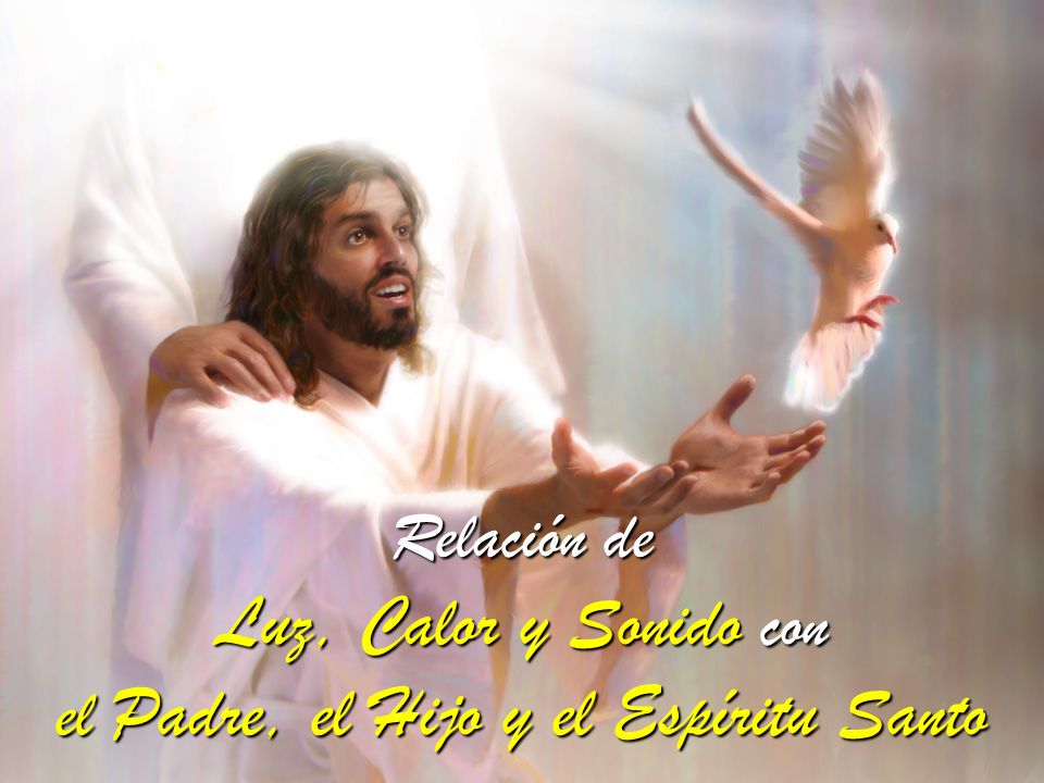 Relación de Luz, Calor y Sonido con el Padre, el Hijo y el Espíritu Santo